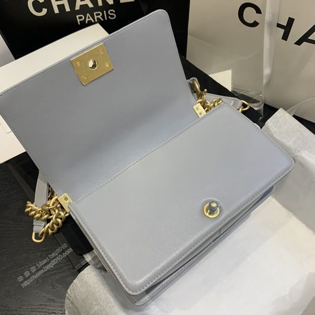 Chanel女包 67086# Chanel2020年新款羊皮包 手提金屬LoGo Chanel鏈條單肩斜挎中號包  djc3989